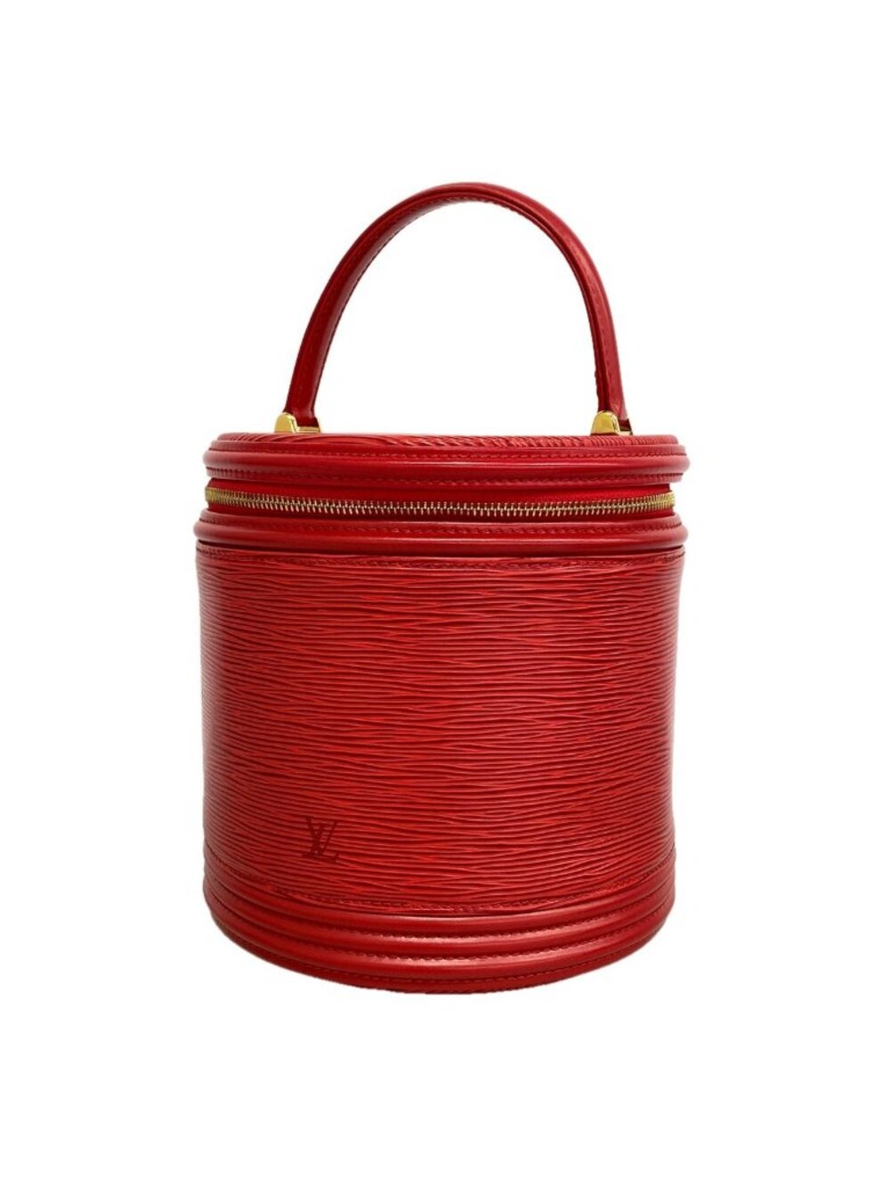 Louis Vuitton Handbag Epi Cannes Castilian Red
